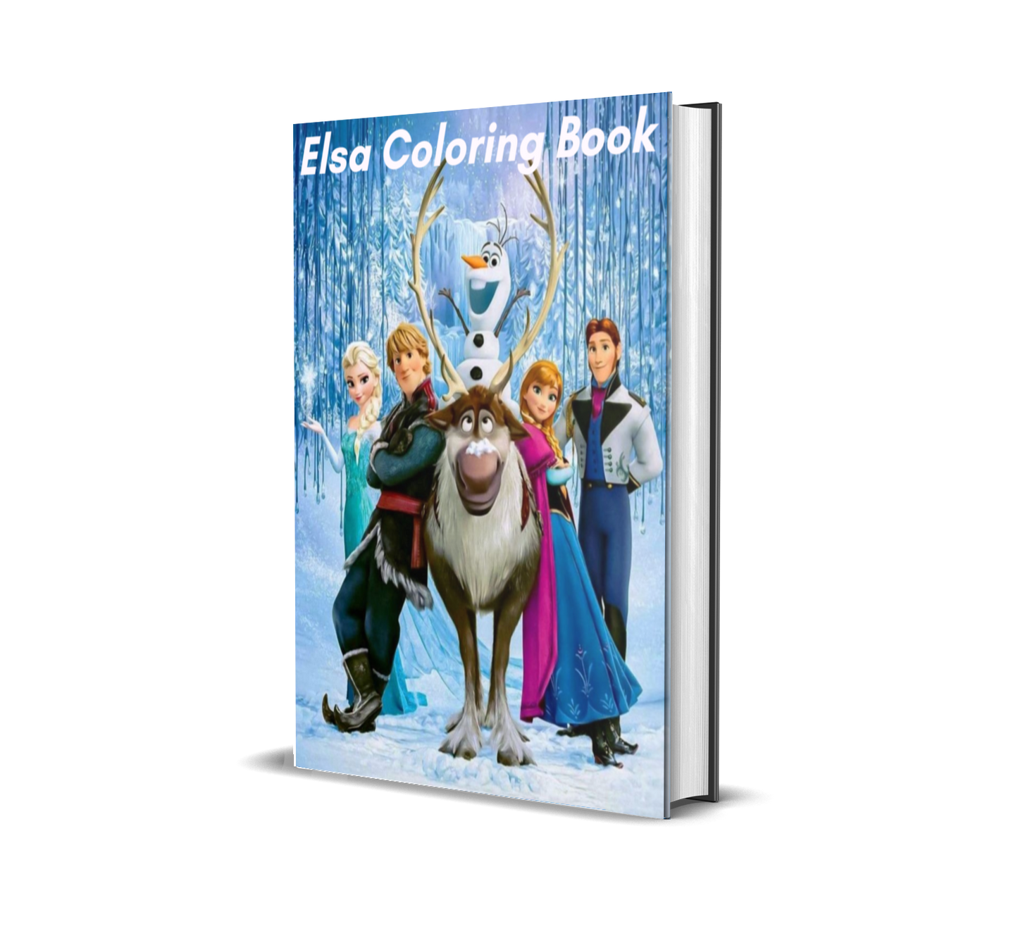 Elsa Coloring Book:Magical Pages to Spark Imagination