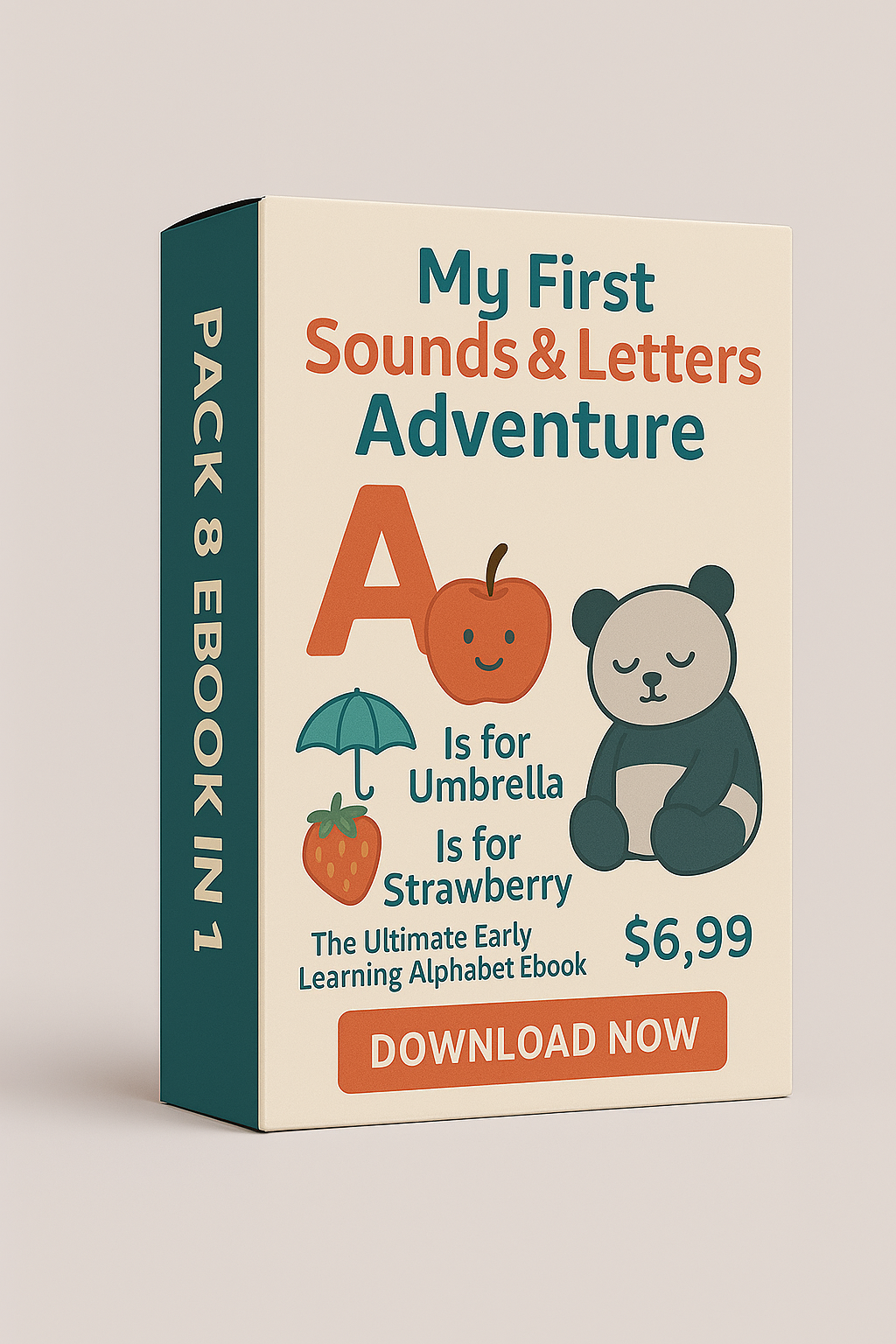 🧠✨ My First Sounds & Letters Adventure– The Ultimate 8-in-1 Alphabet Learning Pack for Kids! ✨📚