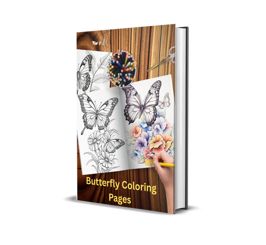 Butterfly Coloring Pages: A Printable Creativity Book for Kids