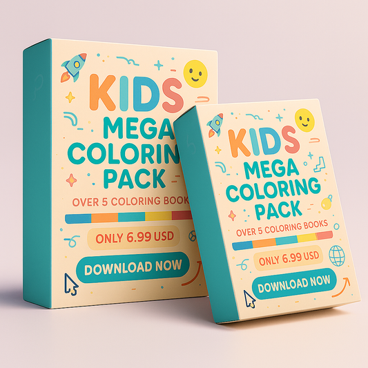 Ultimate Kids’ Fun Pack: 150+ Pages of Printable Coloring Adventures