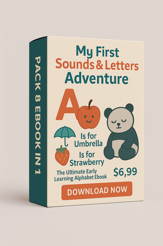 🧠✨ My First Sounds & Letters Adventure– The Ultimate 8-in-1 Alphabet Learning Pack for Kids! ✨📚